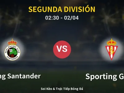 Kết Quả: Racing Santander 3-1 Sporting Gijon – Highlight & Bàn Thắng | Segunda División