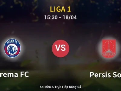 Kết Quả: Arema FC 2-0 Persis Solo – Highlight & Bàn Thắng | Liga 1