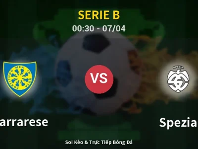 Kết Quả: Carrarese 3-1 Spezia – Highlight & Bàn Thắng | Serie B