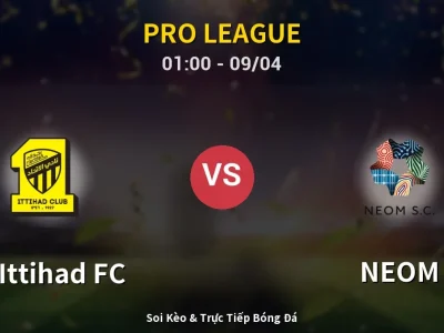 Kết Quả: Al-Ittihad FC 3-4 NEOM – Highlight & Bàn Thắng | Pro League