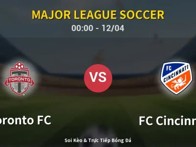 Kết Quả: Toronto FC 1-1 FC Cincinnati – Highlight & Bàn Thắng | Major League Soccer
