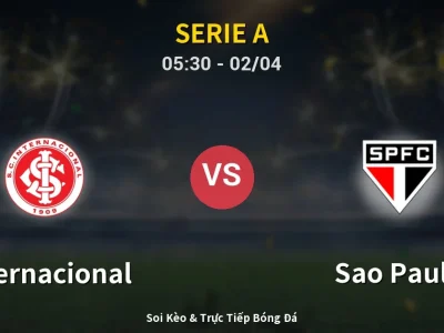 Kết Quả: Internacional 1-1 Sao Paulo – Highlight & Bàn Thắng | Serie A