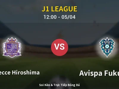 🔴 Trực Tiếp: Sanfrecce Hiroshima 0-1 Avispa Fukuoka – Link Xem J1 League (Full HD)