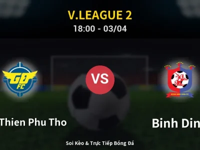 Kết Quả: Xuan Thien Phu Tho 1-4 Binh Dinh – Highlight & Bàn Thắng | V.League 2