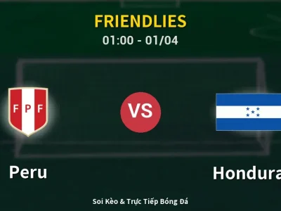 Kết Quả: Peru 2-2 Honduras – Highlight & Bàn Thắng | Friendlies