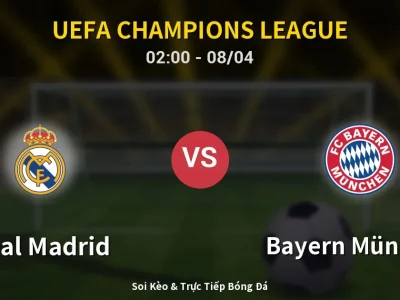 Kết Quả: Real Madrid 1-2 Bayern München – Highlight & Bàn Thắng | UEFA Champions League