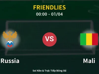 Kết Quả: Russia 0-0 Mali – Highlight & Bàn Thắng | Friendlies