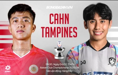 CAHN vs Tampines: Trận đấu 'giả vờ' hay màn dạo đầu cho cuộc chiến sinh tử ở Cúp C2 châu Á? 1